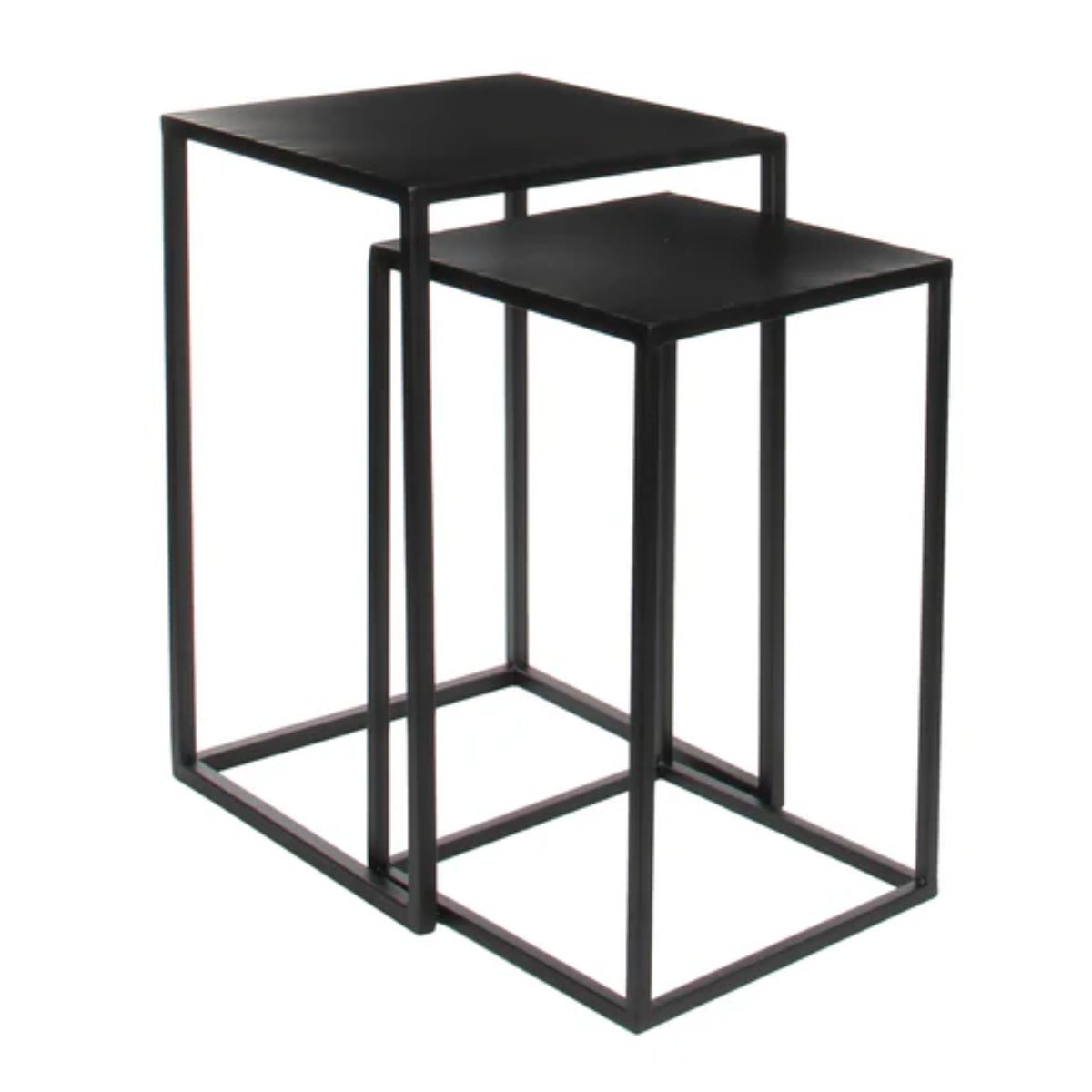 Lot de 2 tables d'appoint GOA, MICA DECORATIONS