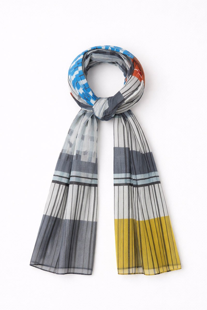 Foulard rayé - coton, ARMOR-LUX