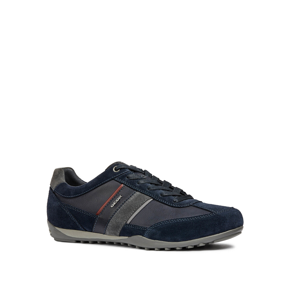 geox blue suede shoes