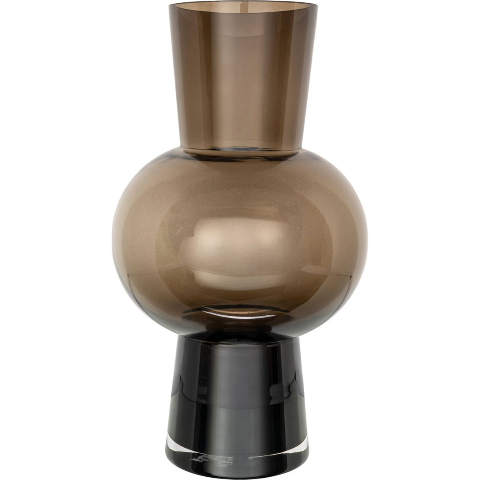 Vase large en verre sculptural, RECOLLECTION