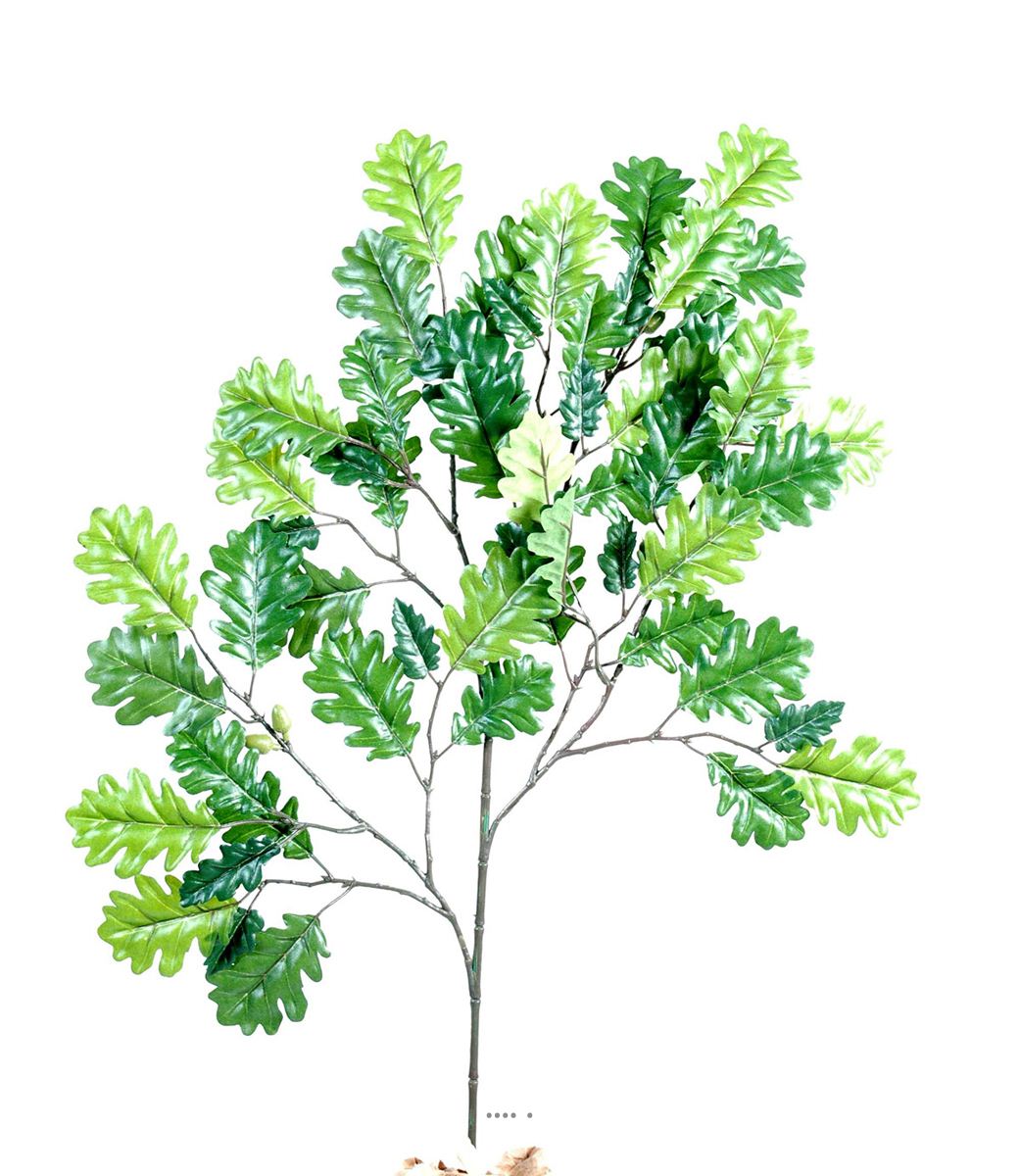 Branche de Chene artificiel Vert H 60 cm, ARTIFICIELLES
