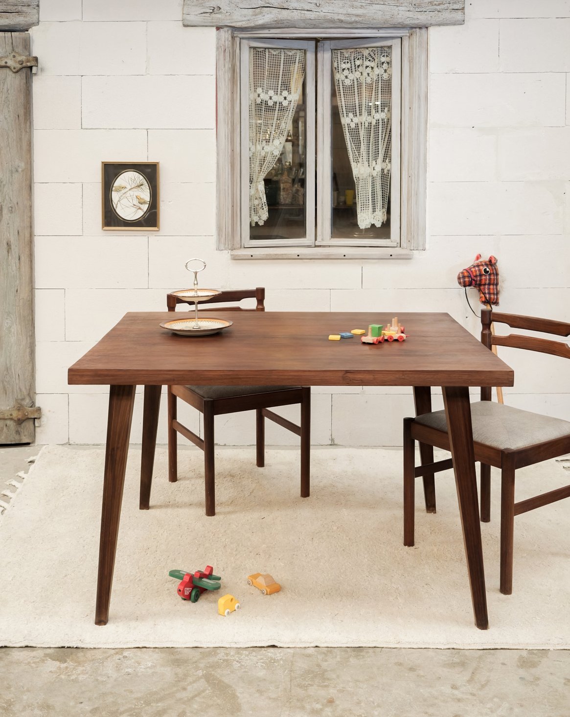 Table à manger Karla N°1277 - Bon état, DEBONGOUT