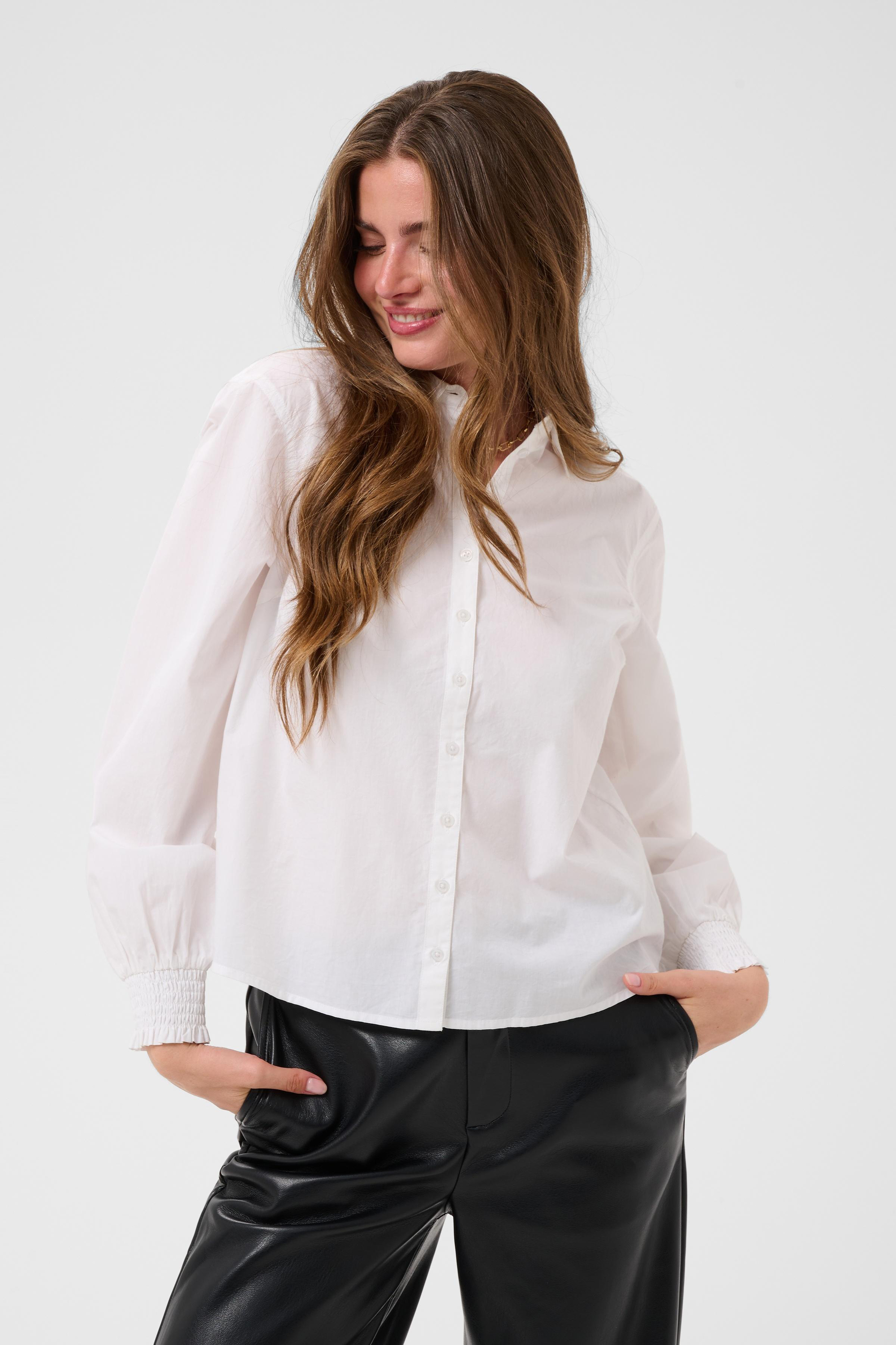 Chemise à manches longues, CREAM