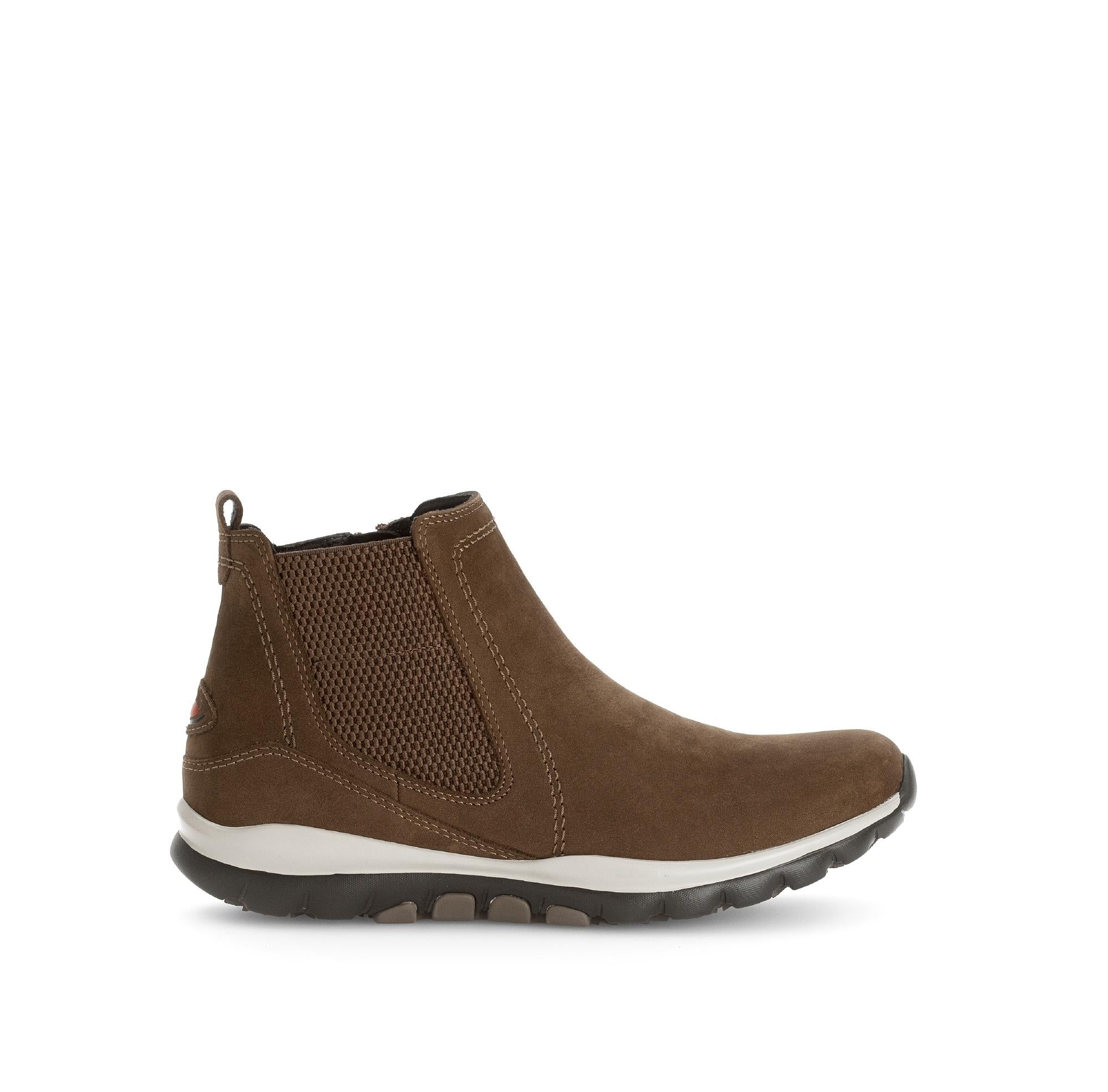 Bottines en cuir à talon compensé, GABOR