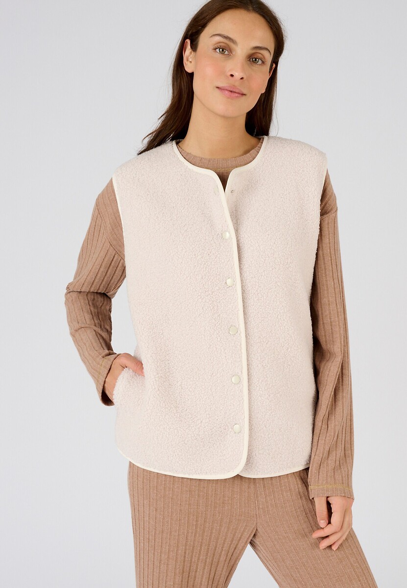 Veste sans manches moutonnée THERMOLACTYL, DAMART