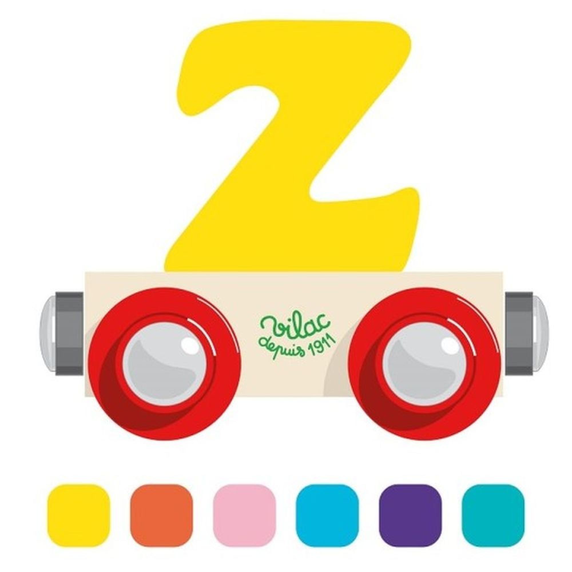 Lettre wagon, VILAC