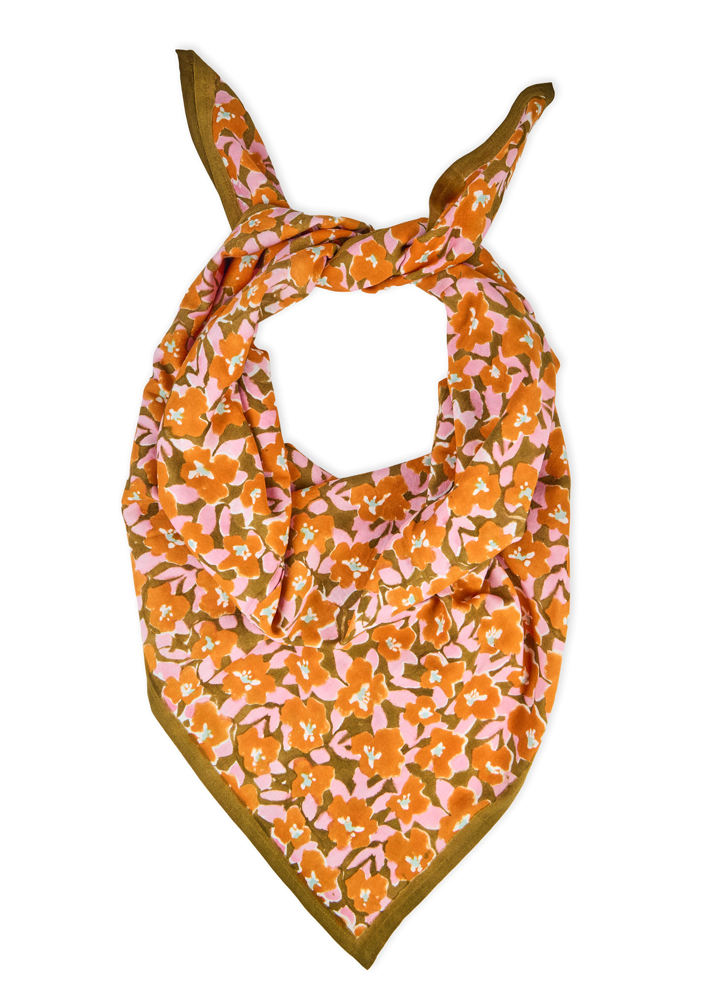 Foulard adulte imprimé Posy, BINDI ATELIER