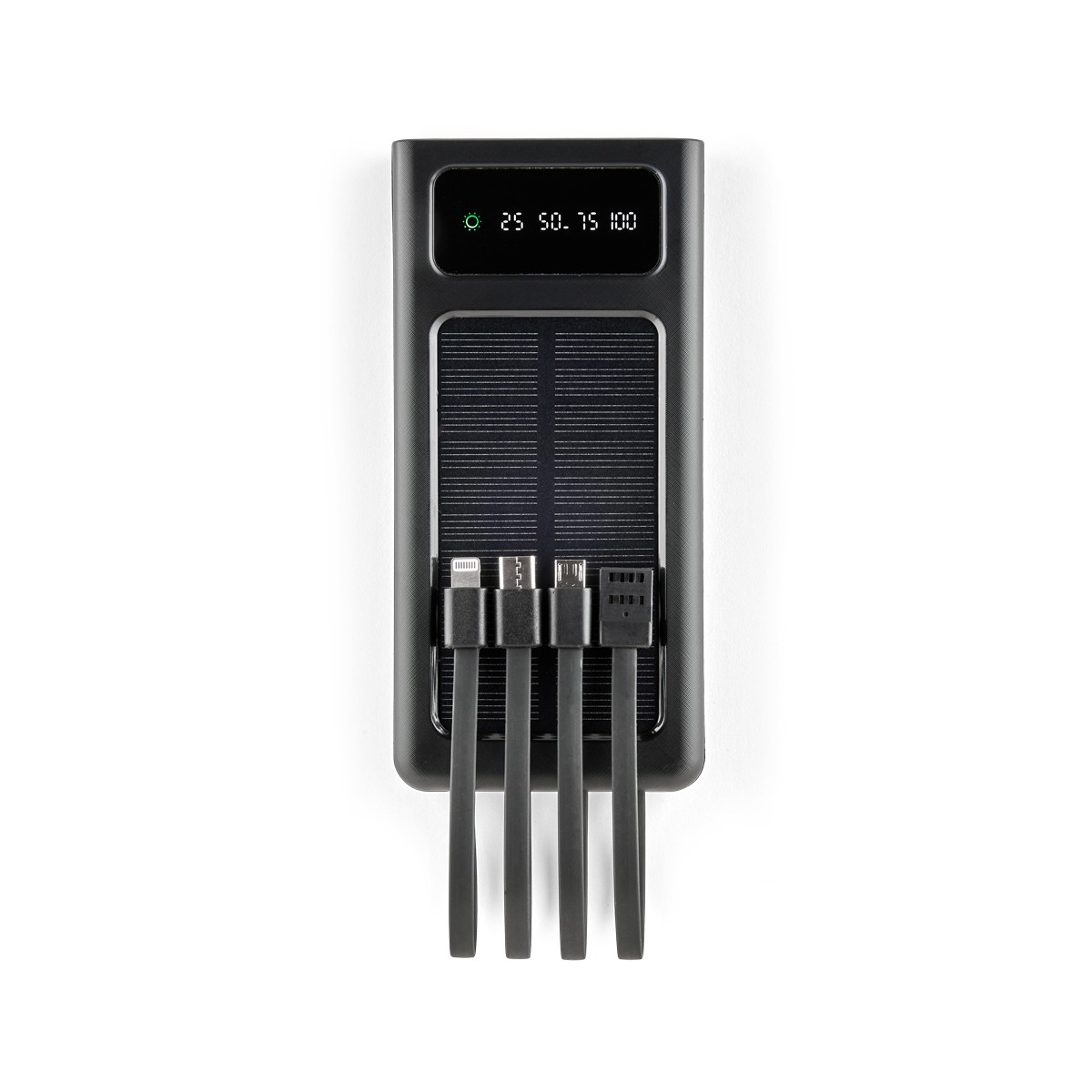 Batterie externe solaire 10 000 mAh, LIVOO
