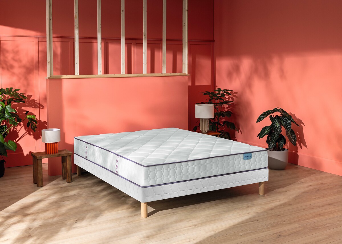 Matelas 520 ressorts ensachés, Cheer Bed, MERINOS