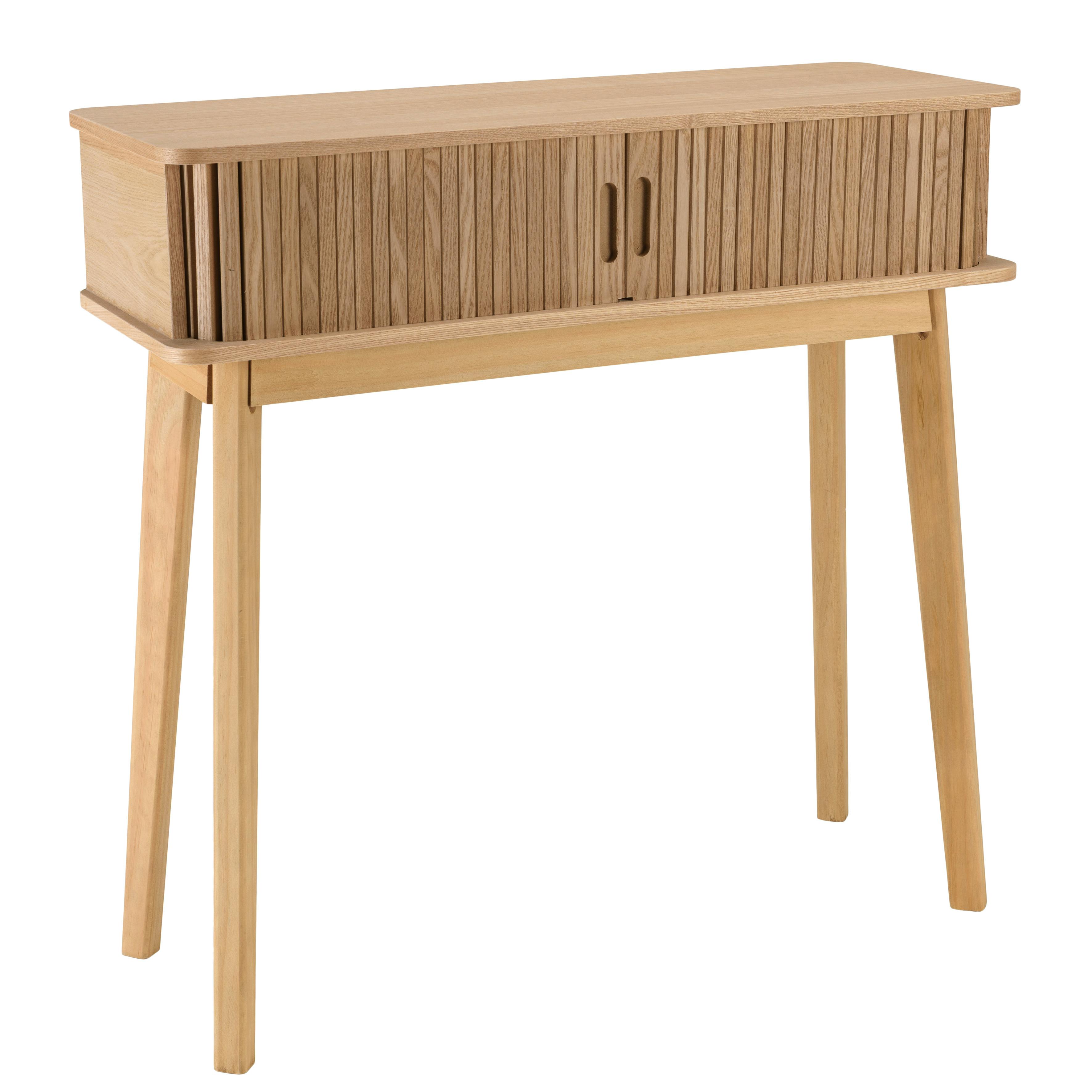 Console  en bois couleur naturelle CASTILLE, PIER IMPORT