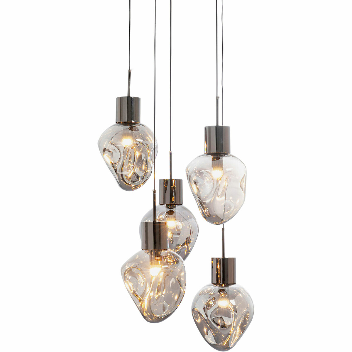 Suspension Supernova Smoky Cinque Ø50cm, KARE DESIGN