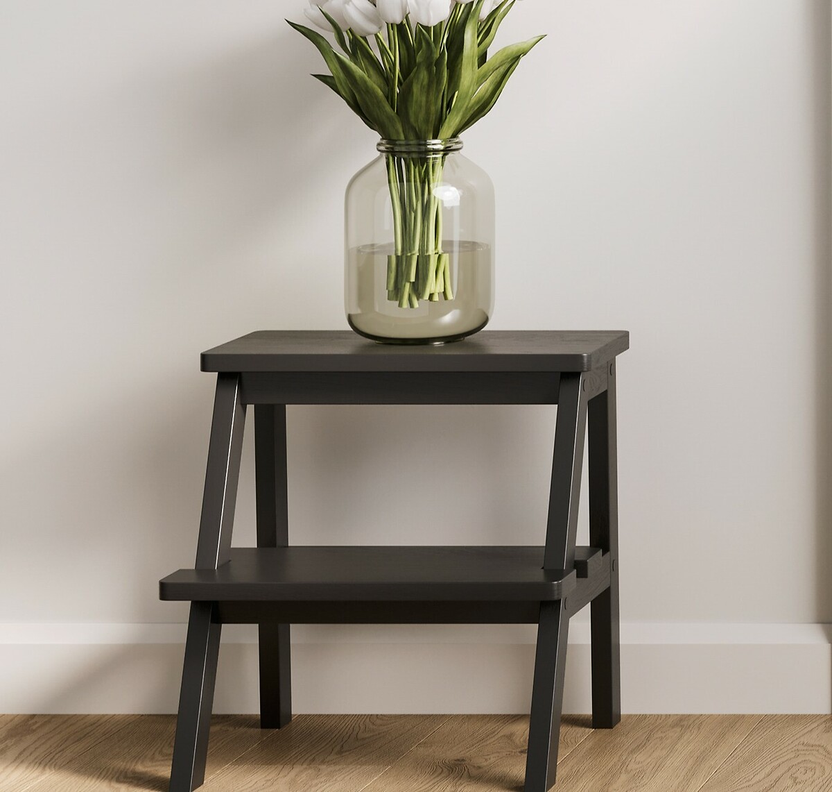 Adriana Pine Stool, SO'HOME