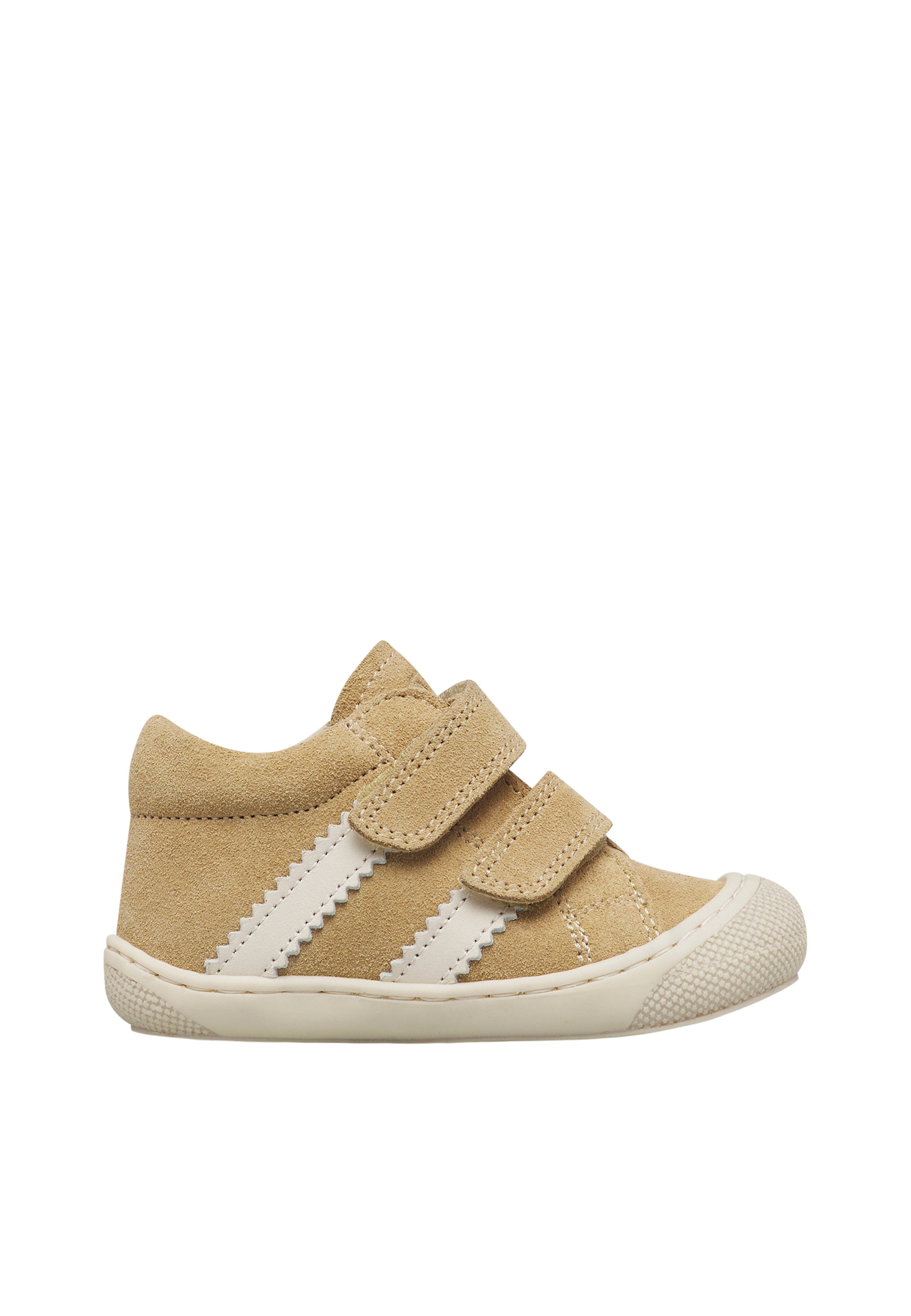 Chaussures premiers pas en suède MACKS 3 VL, NATURINO