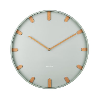 40cm Grace Grayed Jade Metal Wall Clock KARLSSON
