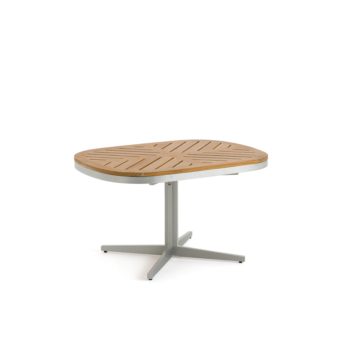 Maestrale teak aluminium garden coffee table sand Am.Pm La Redoute