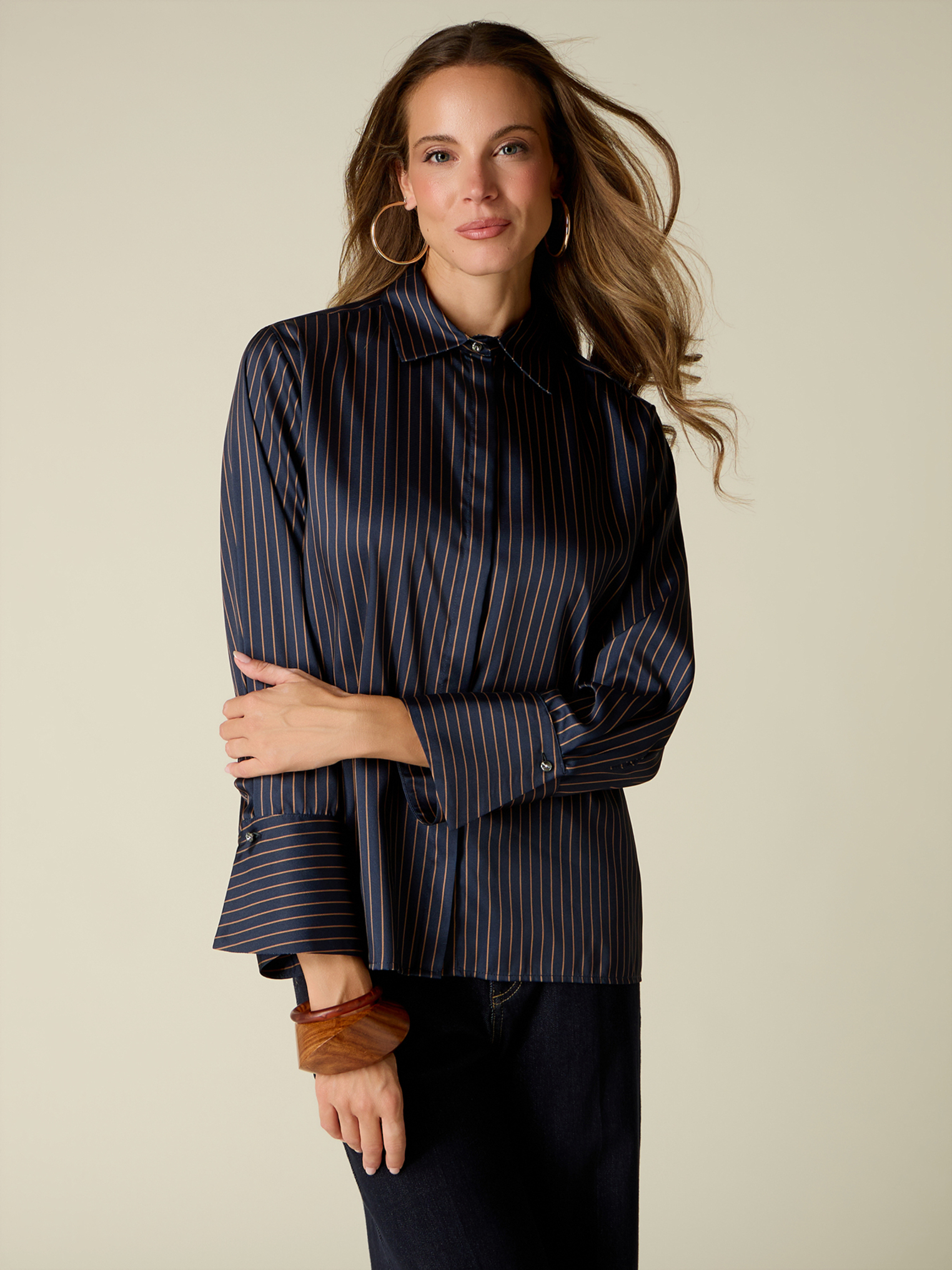Chemise rayée, OLTRE