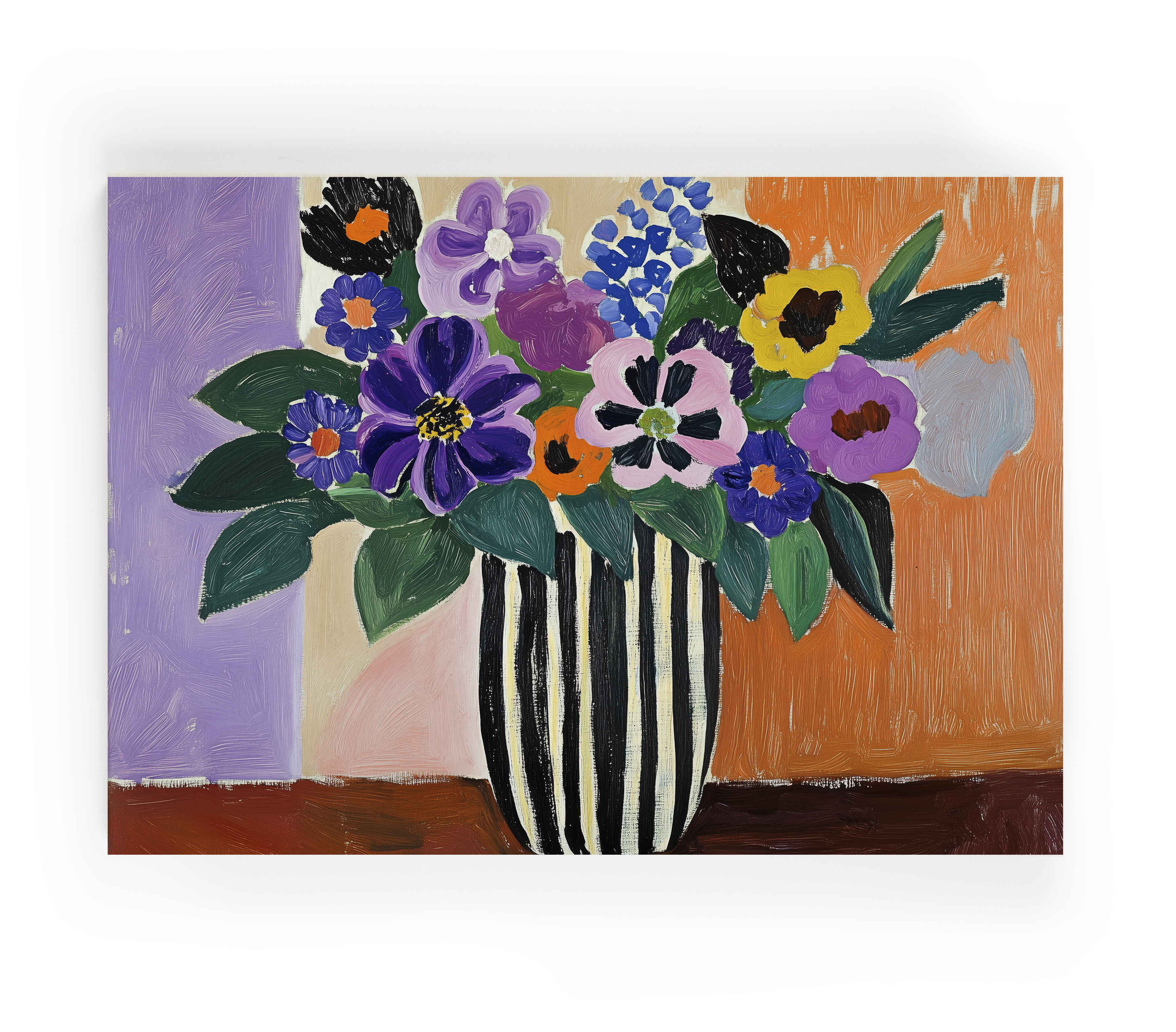Peinture sur Toile 60x40 impression Bouquet de Fleurs, REALLY NICE THINGS