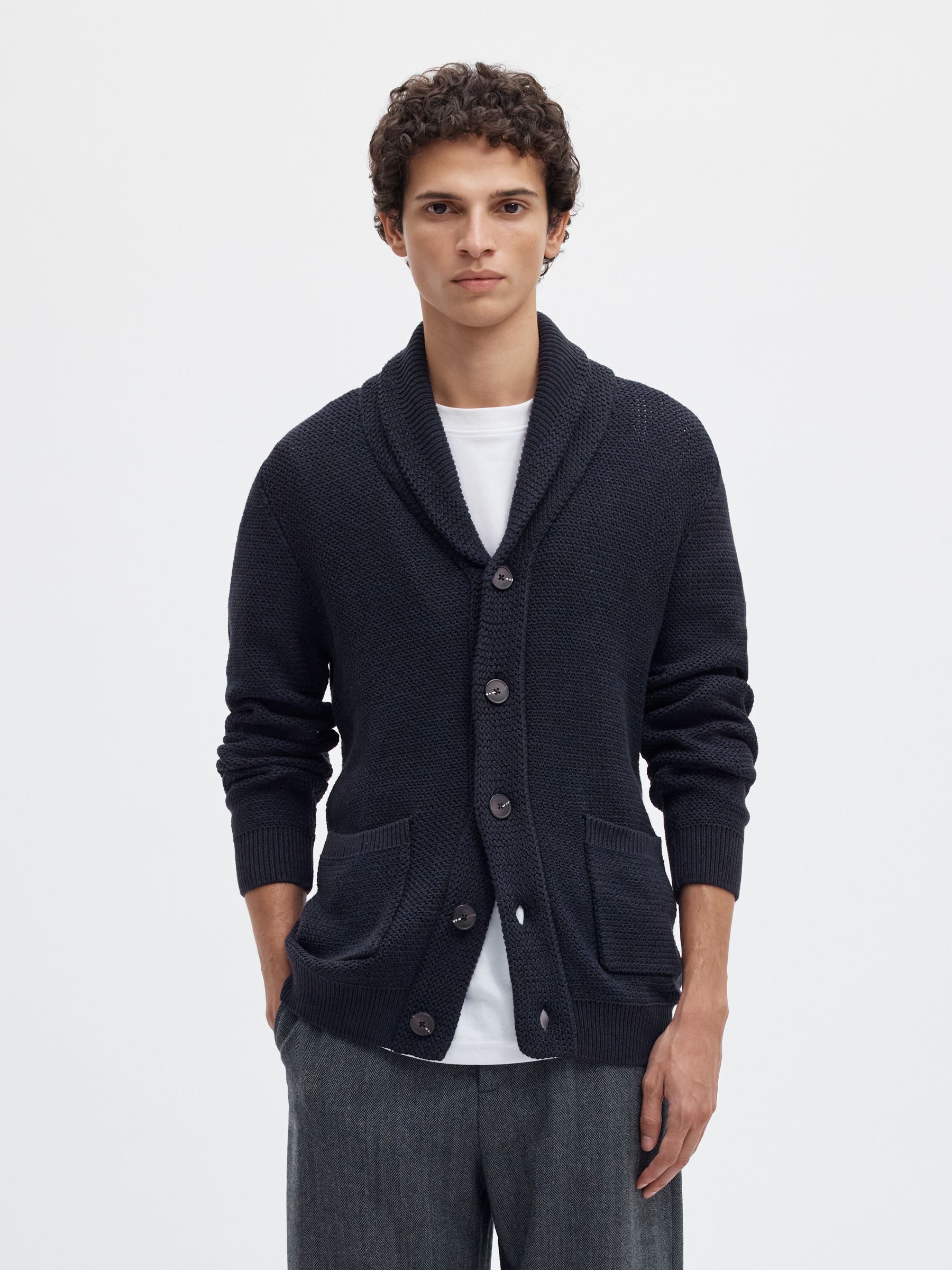 Cardigan En Maille, SELECTED