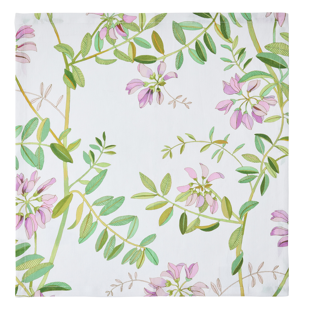 Serviette de table en Coton/Lin, POIS DE SENTEUR, LE JACQUARD FRANCAIS