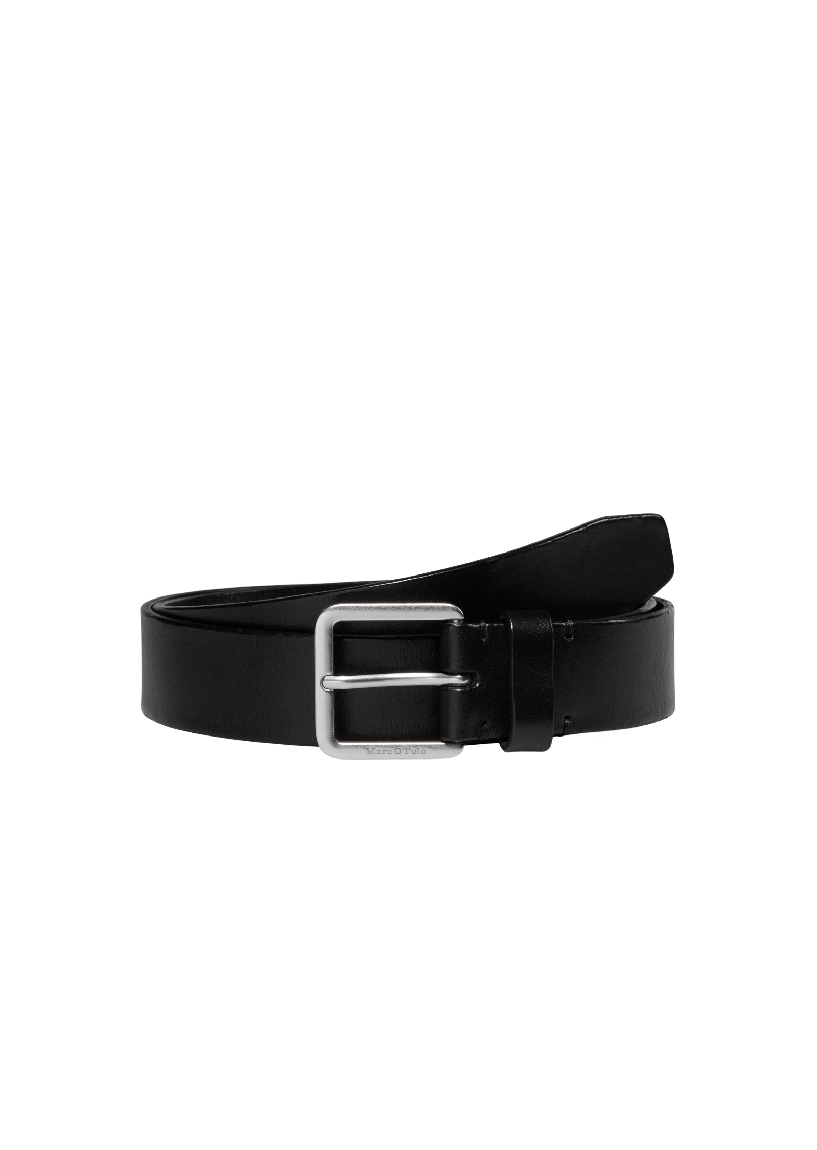 Ceinture modèle Berit en cuir de vachette de qualité supérieure, MARC O'POLO