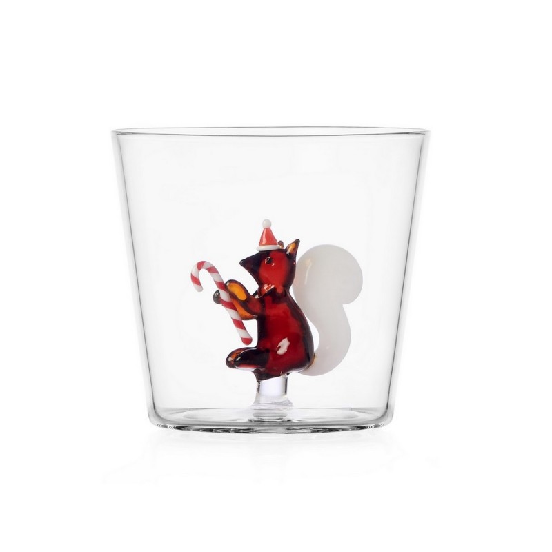 Verre à eau noël écureuil  WOODLAND TALES, ICHENDORF