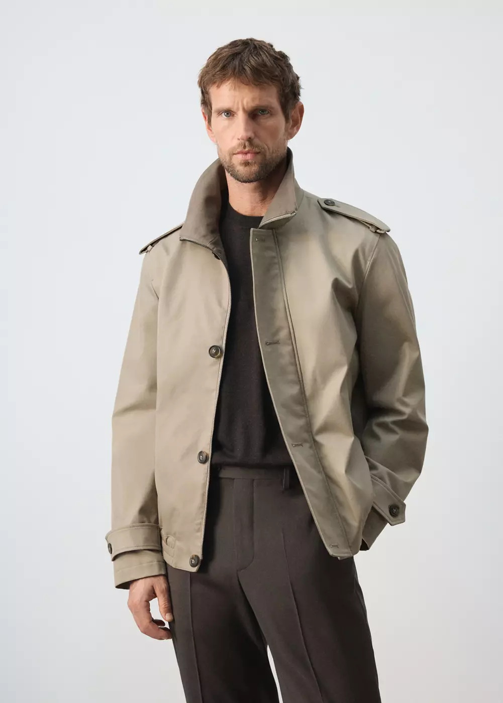 Blouson résistant à l’eau, MANGO MAN