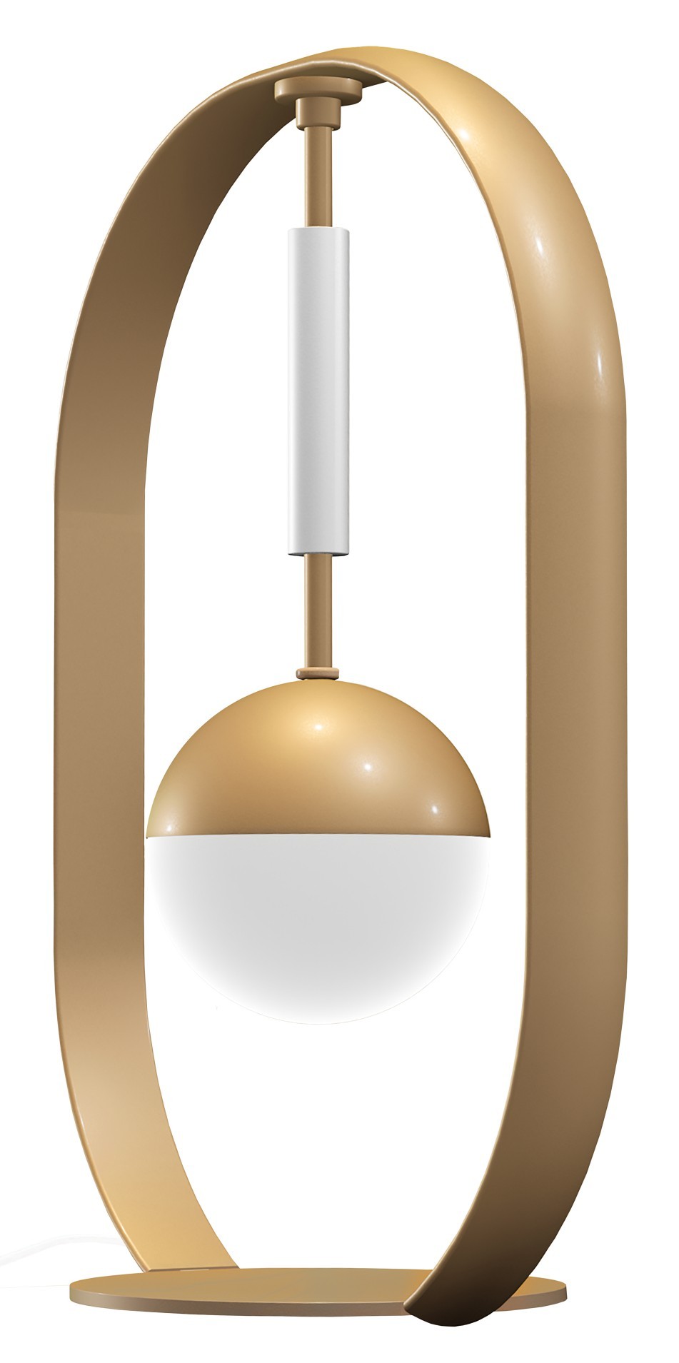 Lampe design en métal, ALUMINOR
