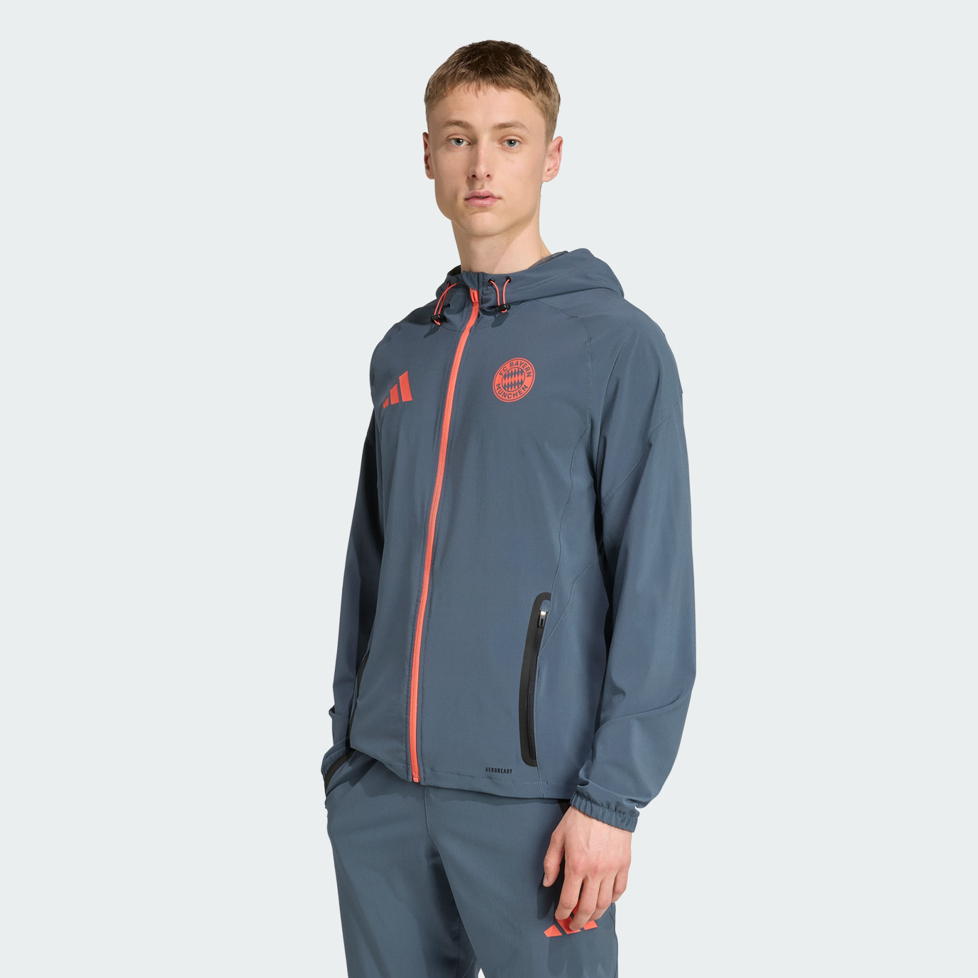 Veste De Voyage Fc Bayern Tiro 25 Competition Vis Tech, adidas Performance