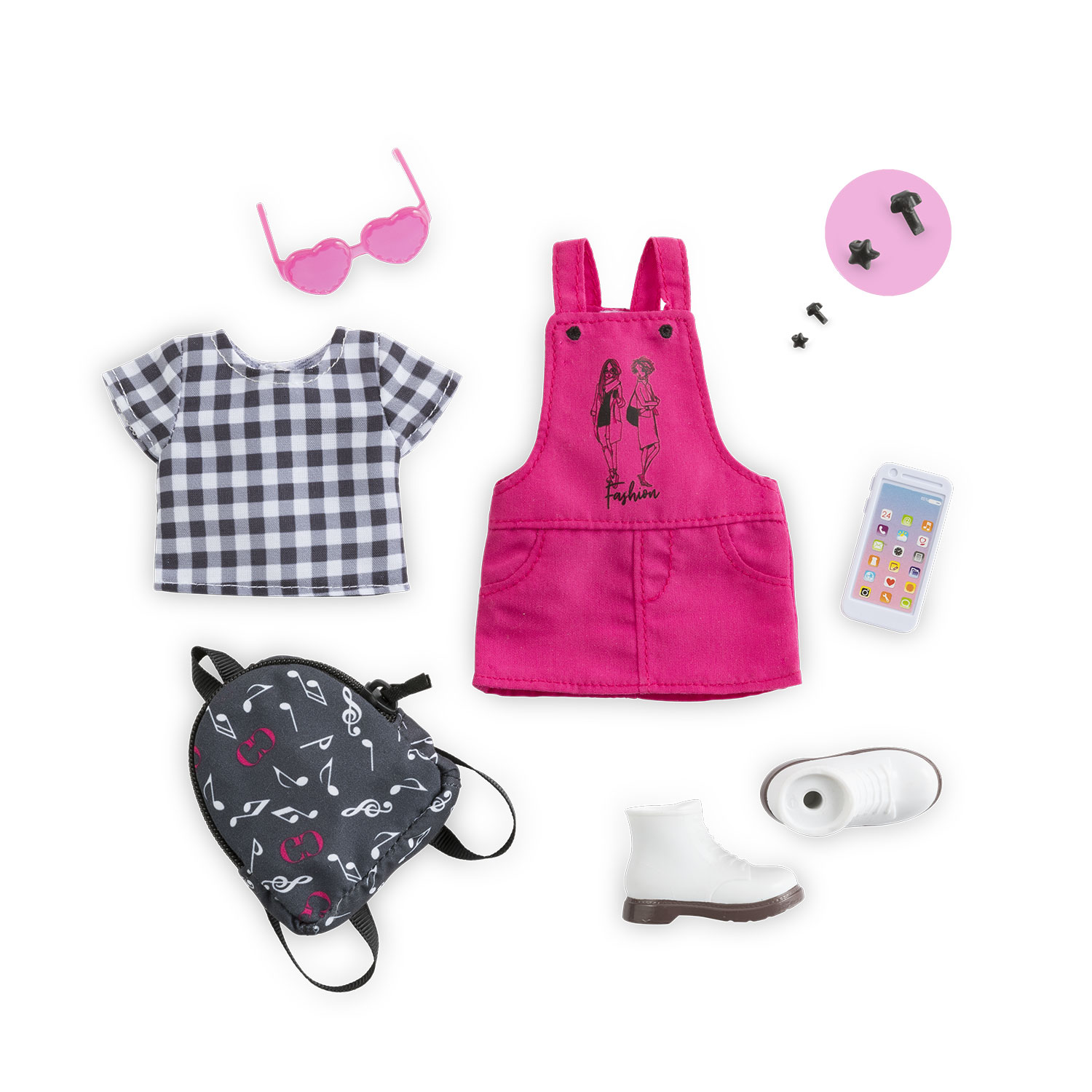 Dressing Pop Musique & Mode pour poupée Corolle Girls, COROLLE
