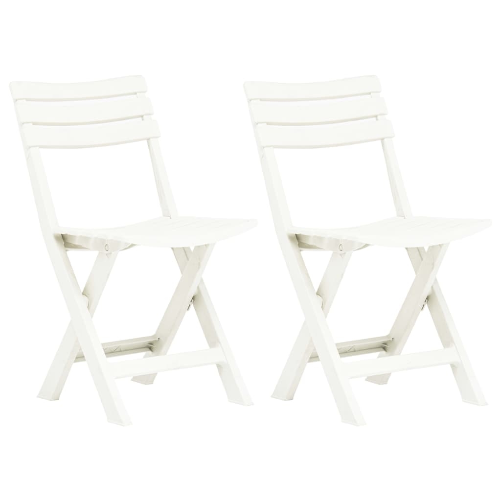 Lot de 2 chaises de jardin pliantes, HOME MAISON