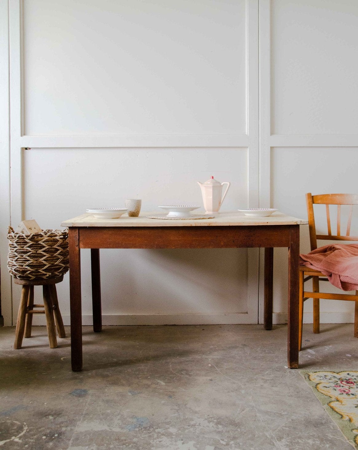 Table à manger de ferme Romy N°1412 - Bon état, DEBONGOUT