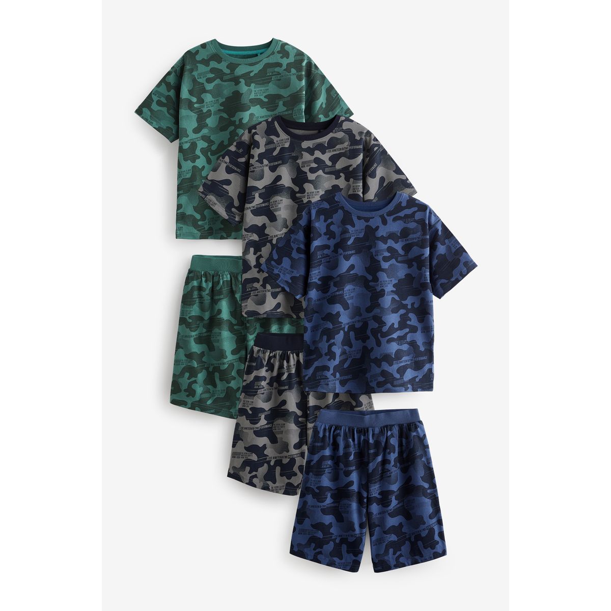 Pyjama short , lot de 3, NEXT