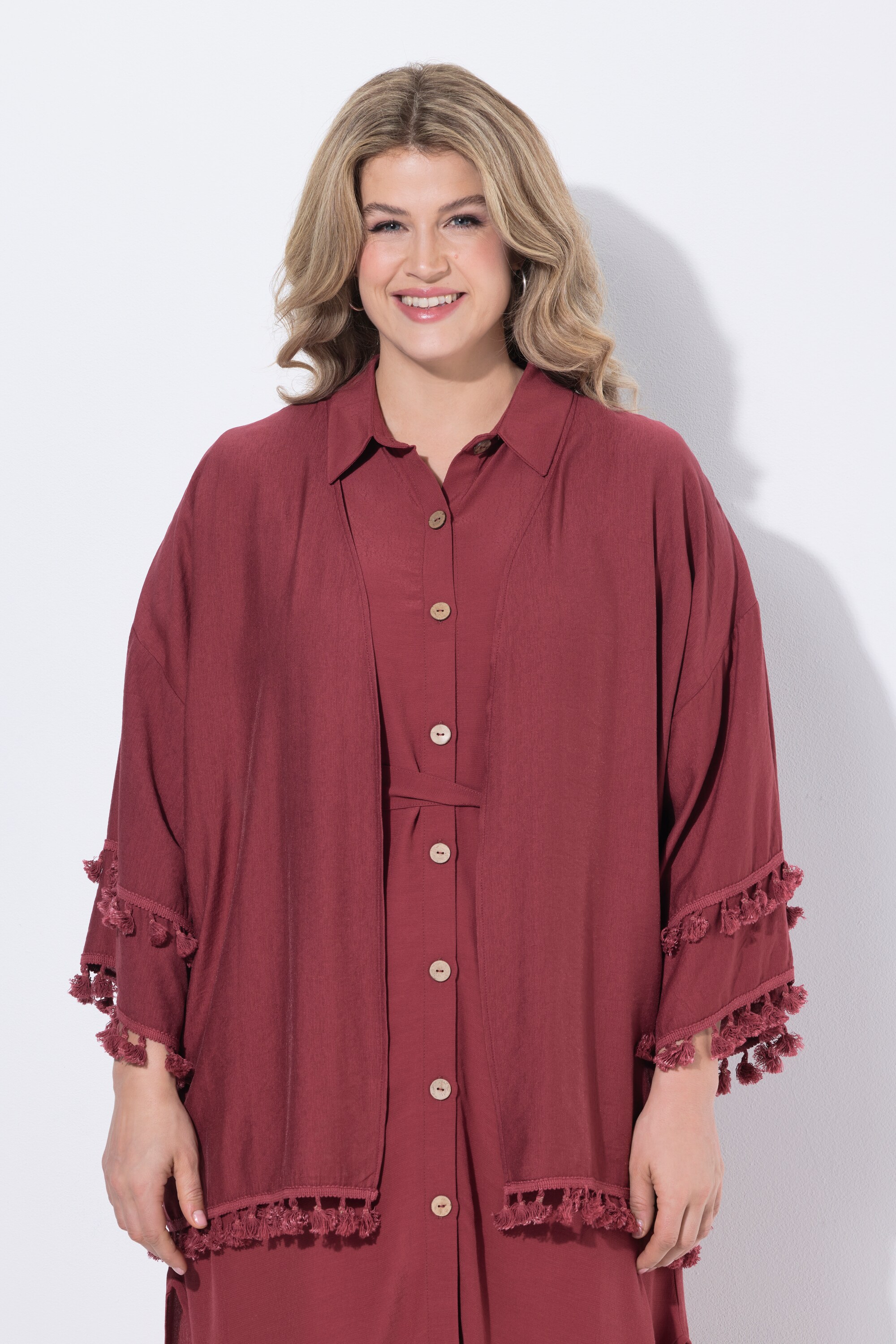 Veste kimono coupe ouverte, ULLA POPKEN