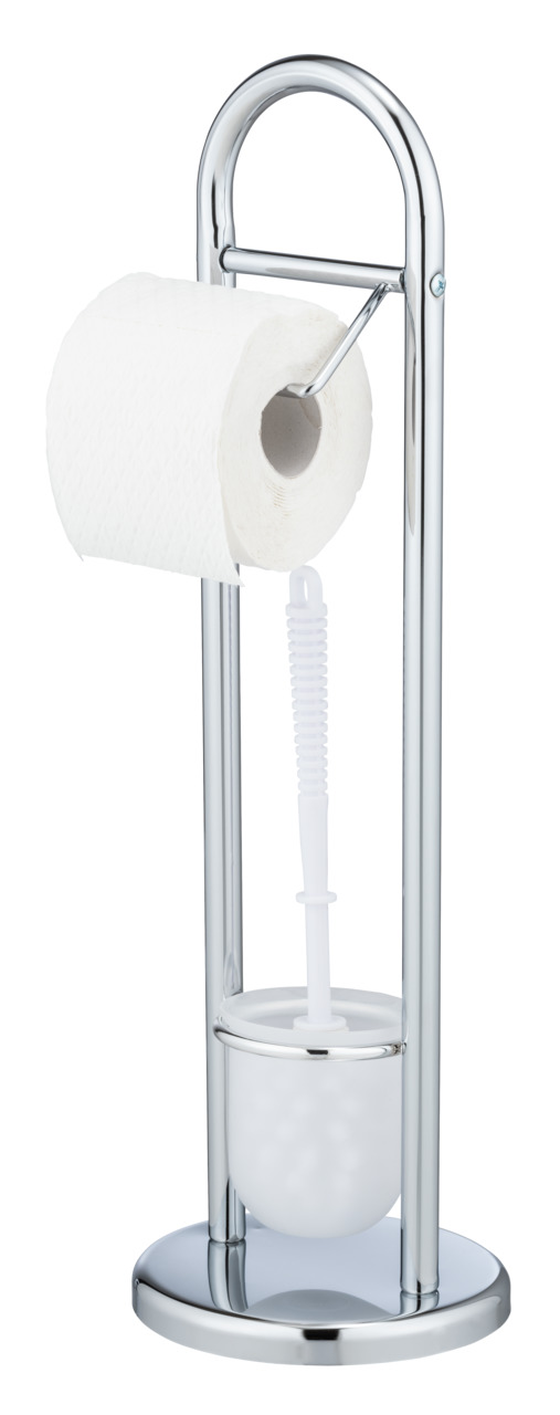 Serviteur WC porte papier et brosse WC SIENA, WENKO