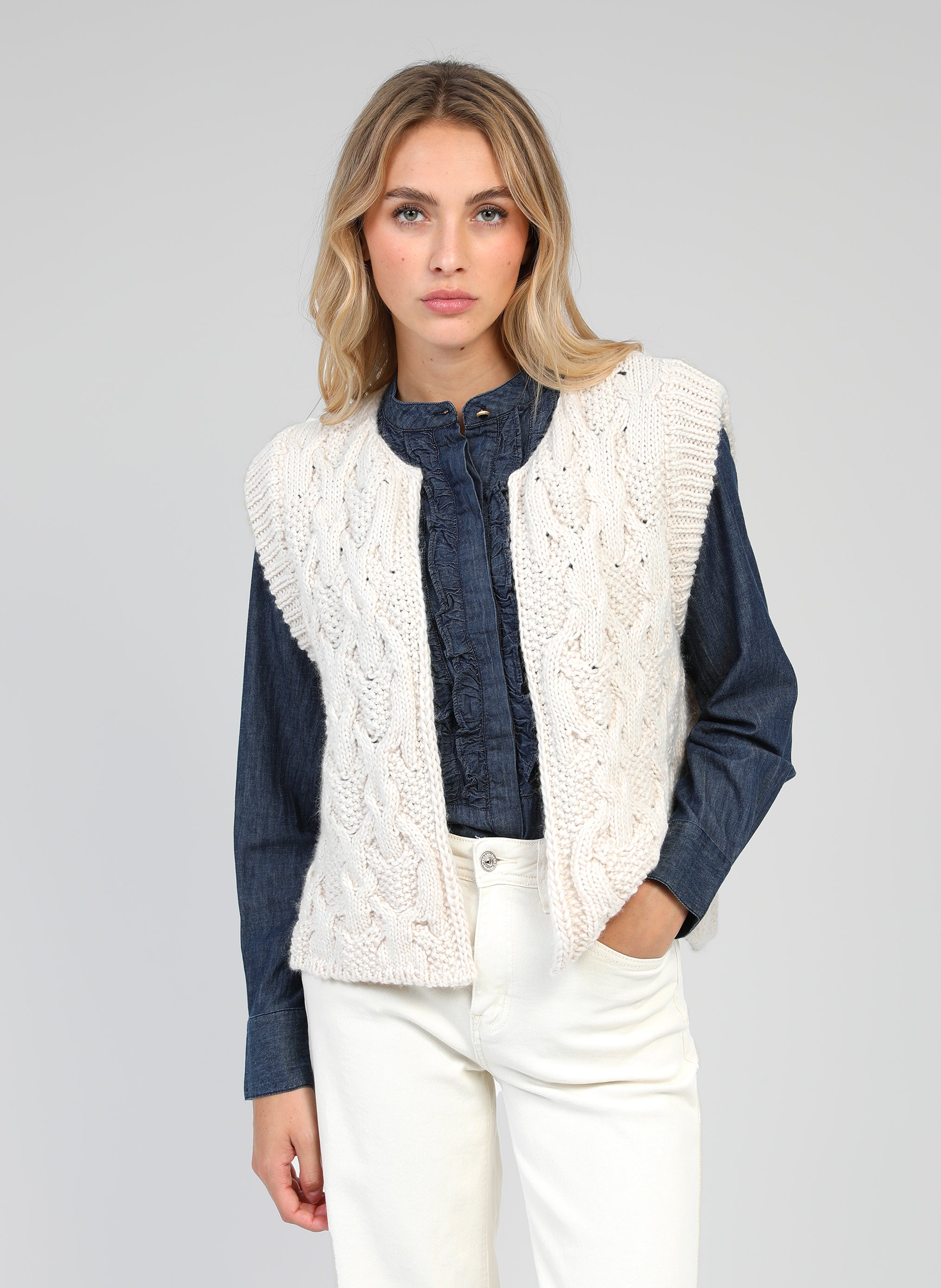 Cardigan Sans Manche LAJOIA, AN'GE