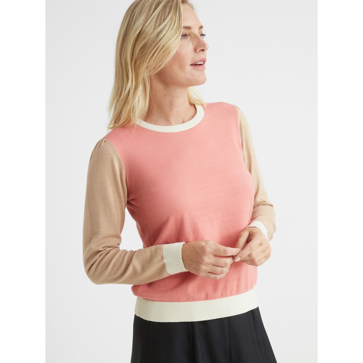 Pull best sale tricolore femme