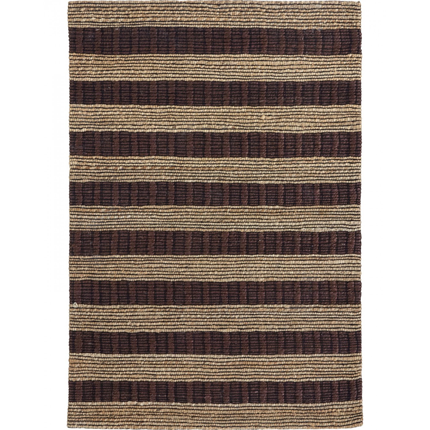 Tapis en jute Block 130x85 cm, HOUSE DOCTOR