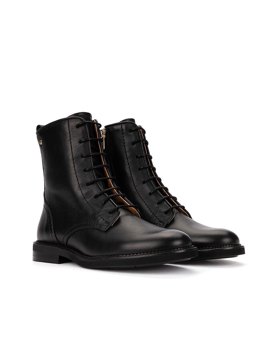 Bottines plates en cuir, à lacets, DEVA, PIKOLINOS
