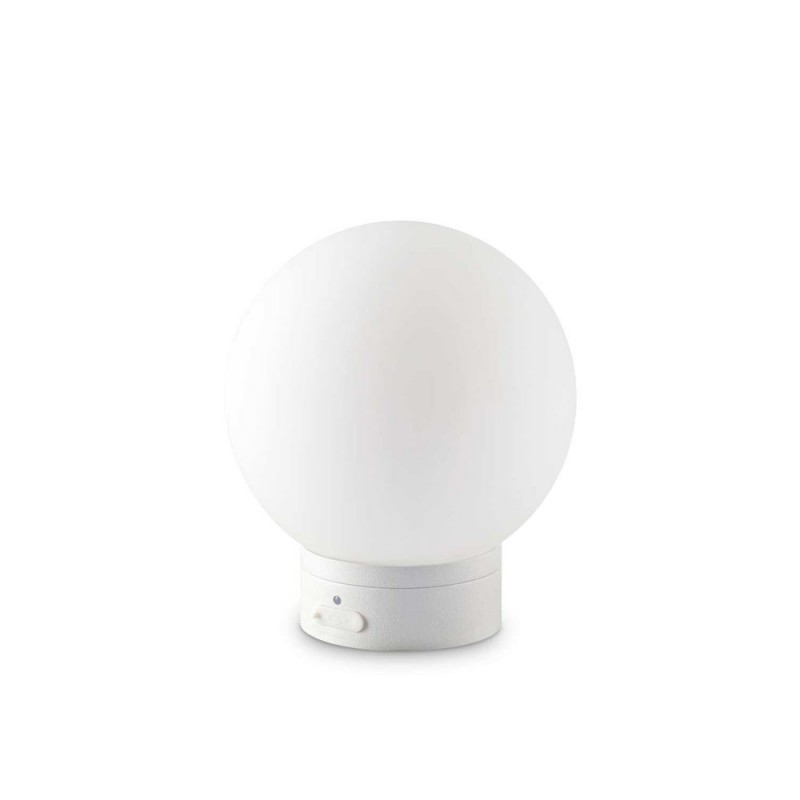 Lampe Luna D'extérieur Sans Fil En Verre Blanc, MILLUMINE