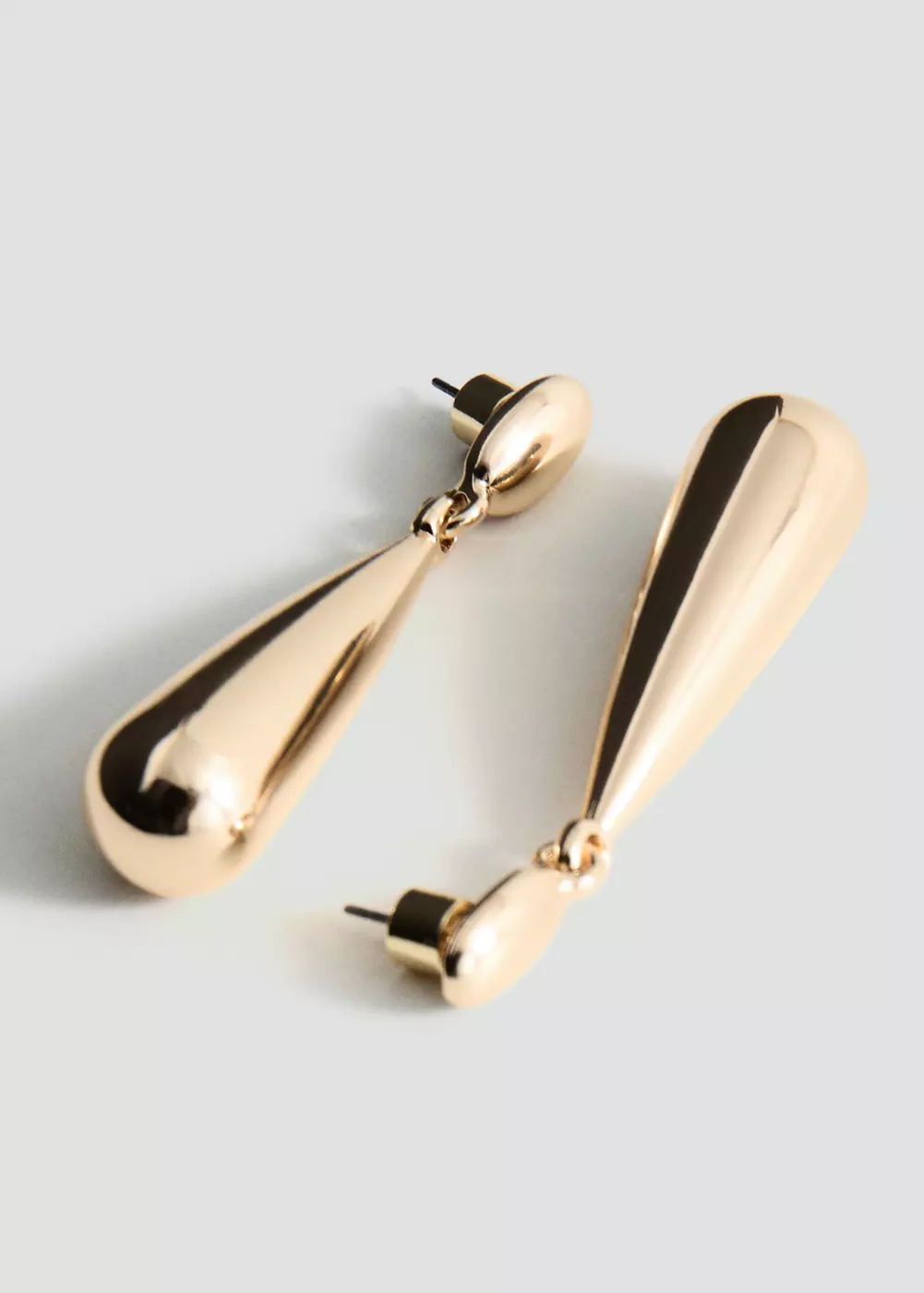Boucles d’oreilles pendantes goutte, MANGO