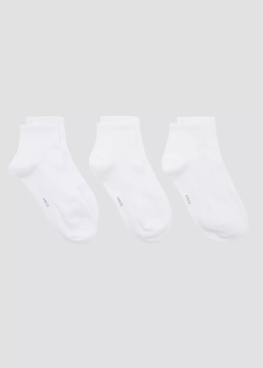 Lot 3 paires de chaussettes coton, MANGO MAN