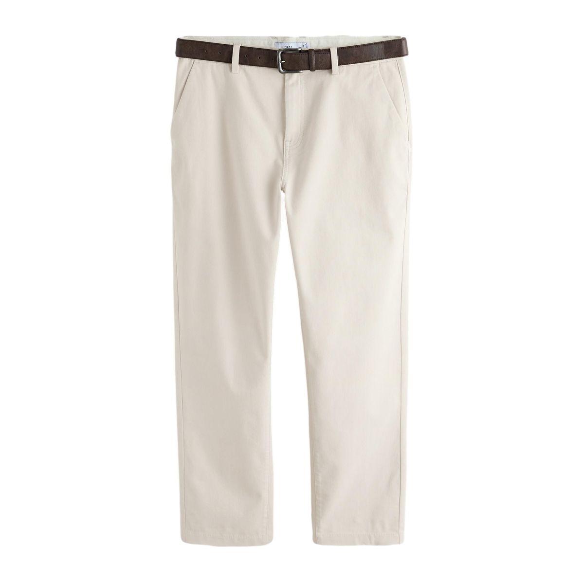 Pantalon doux stretch avec ceinture, NEXT