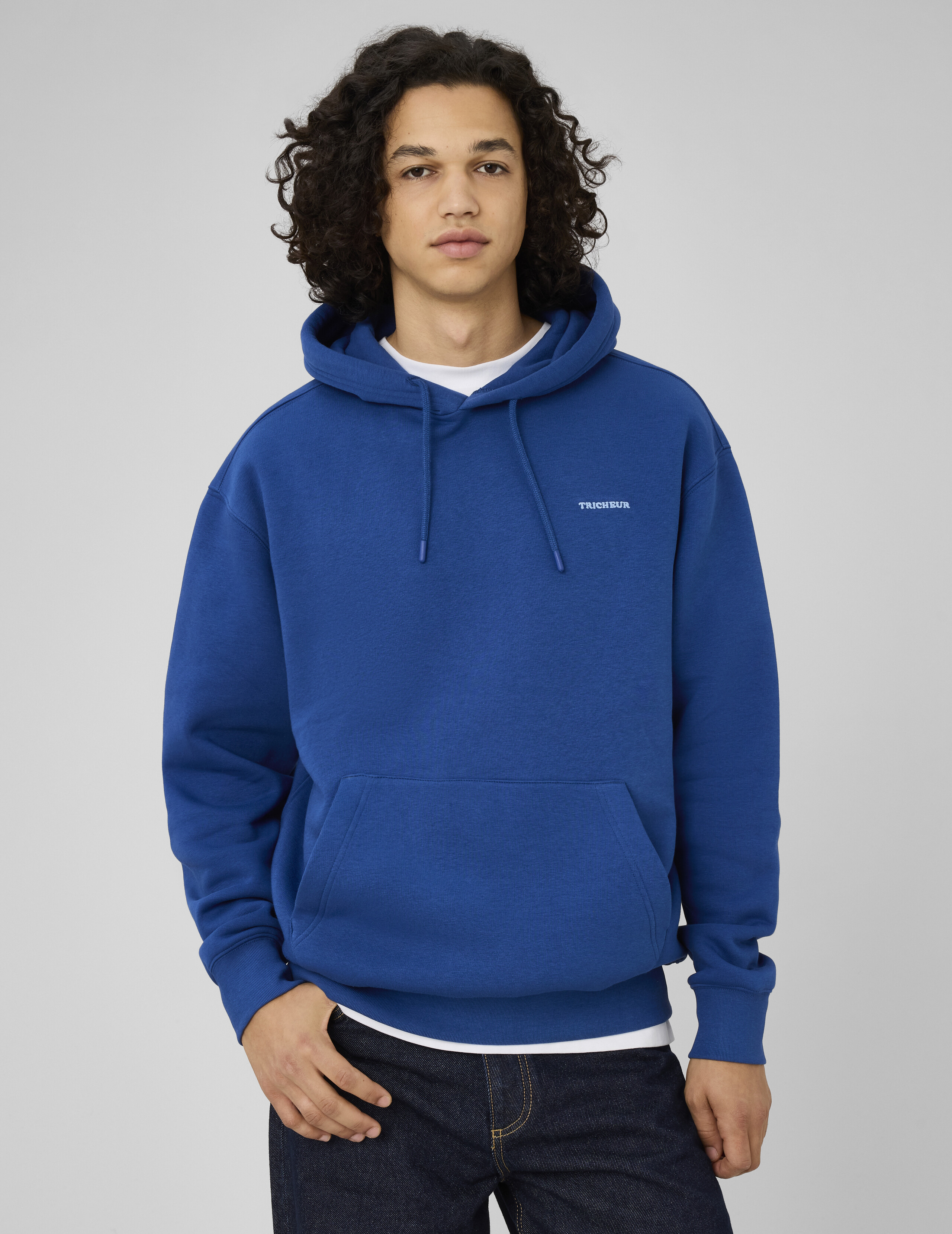 Sweat borderie poitrine, BZB
