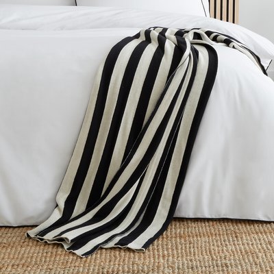 Knitted Stripe 100% Cotton Bedspread STYLE SISTERS