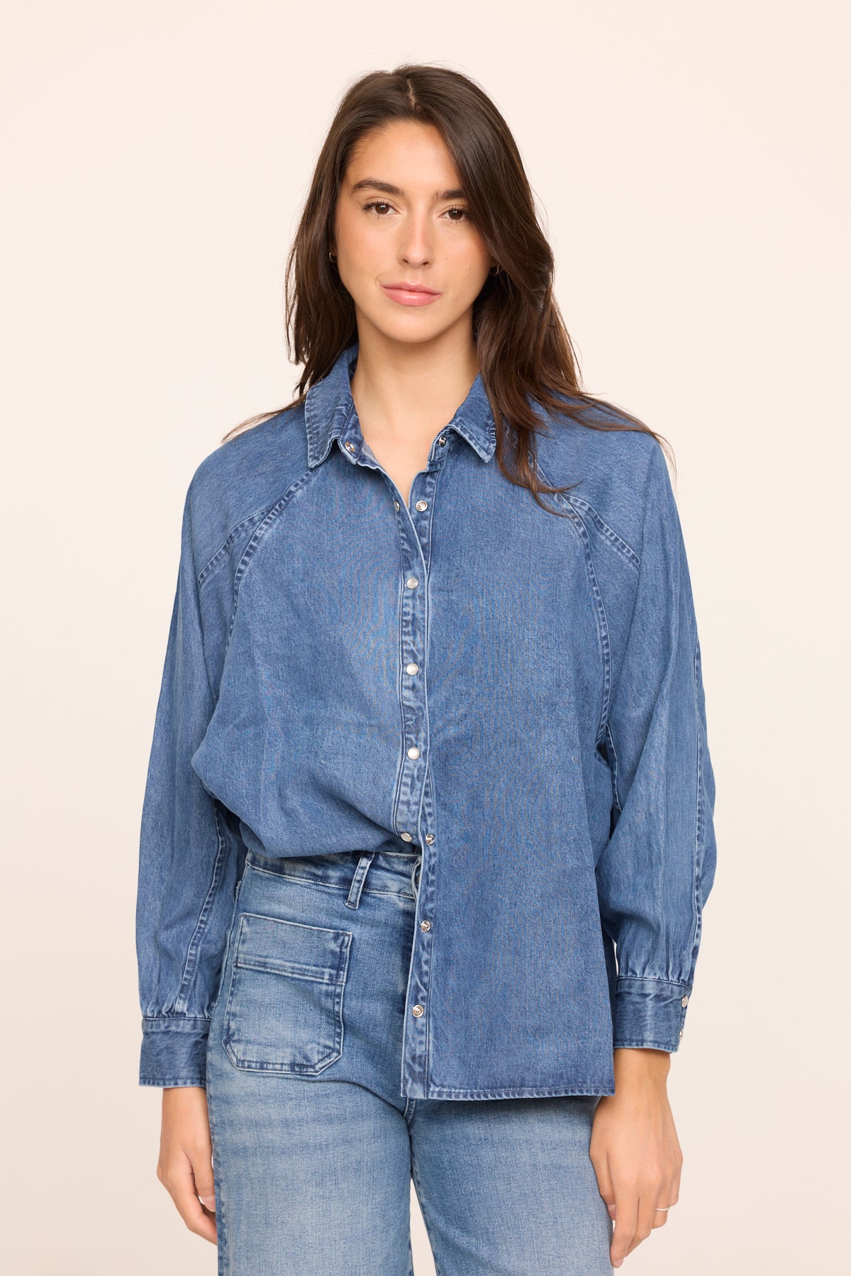 Chemise manches longues tencel loose DULIA, LEE COOPER