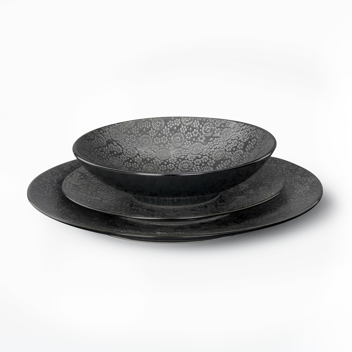 Service 18 pièces - BLACK JAPAN, MEDARD DE NOBLAT