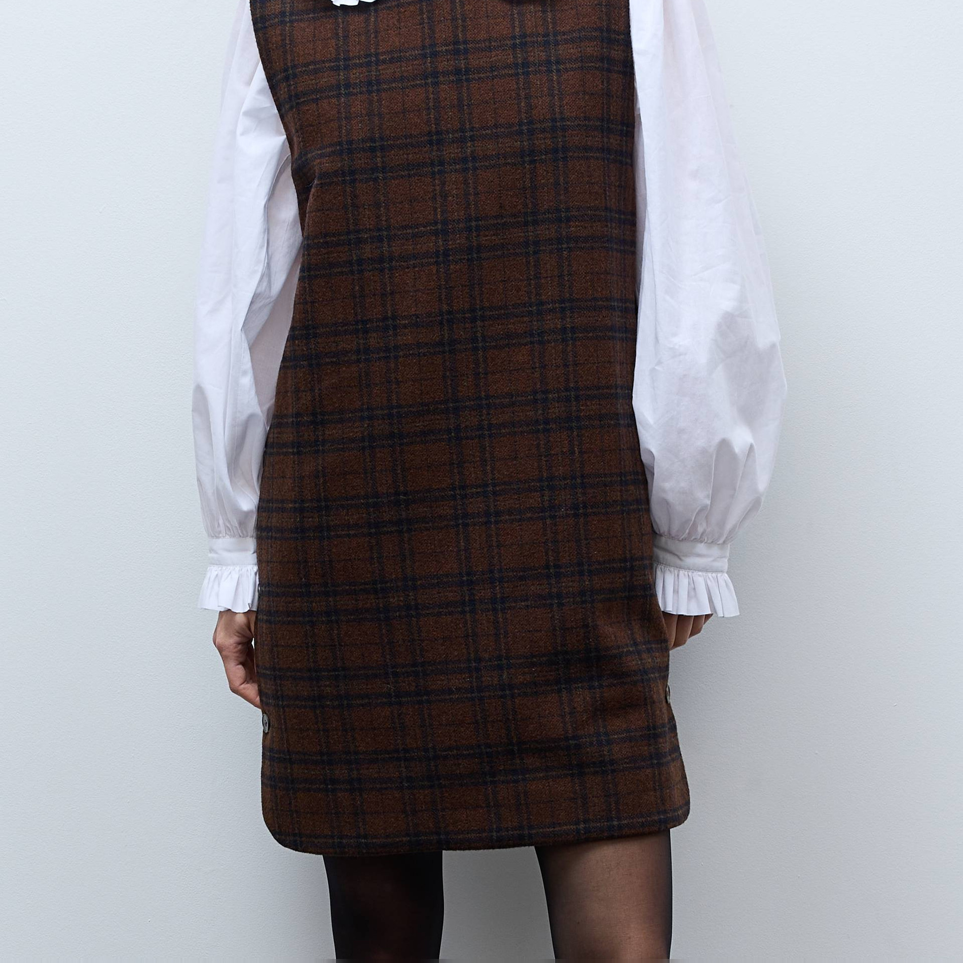 Robe courte sans manches contenant de la laine, MONOPRIX