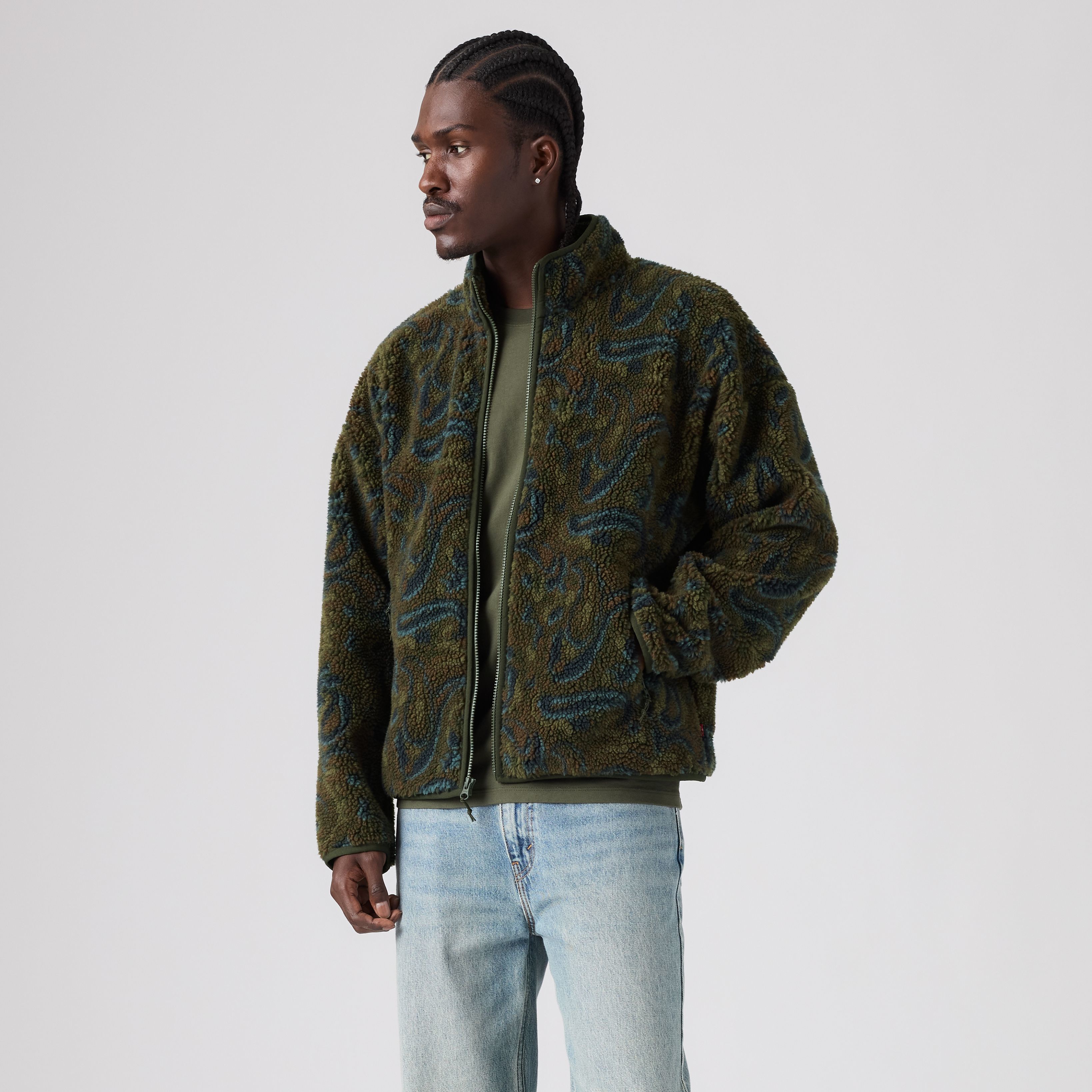 Sweat zippé Nolan Sherpa, LEVI'S