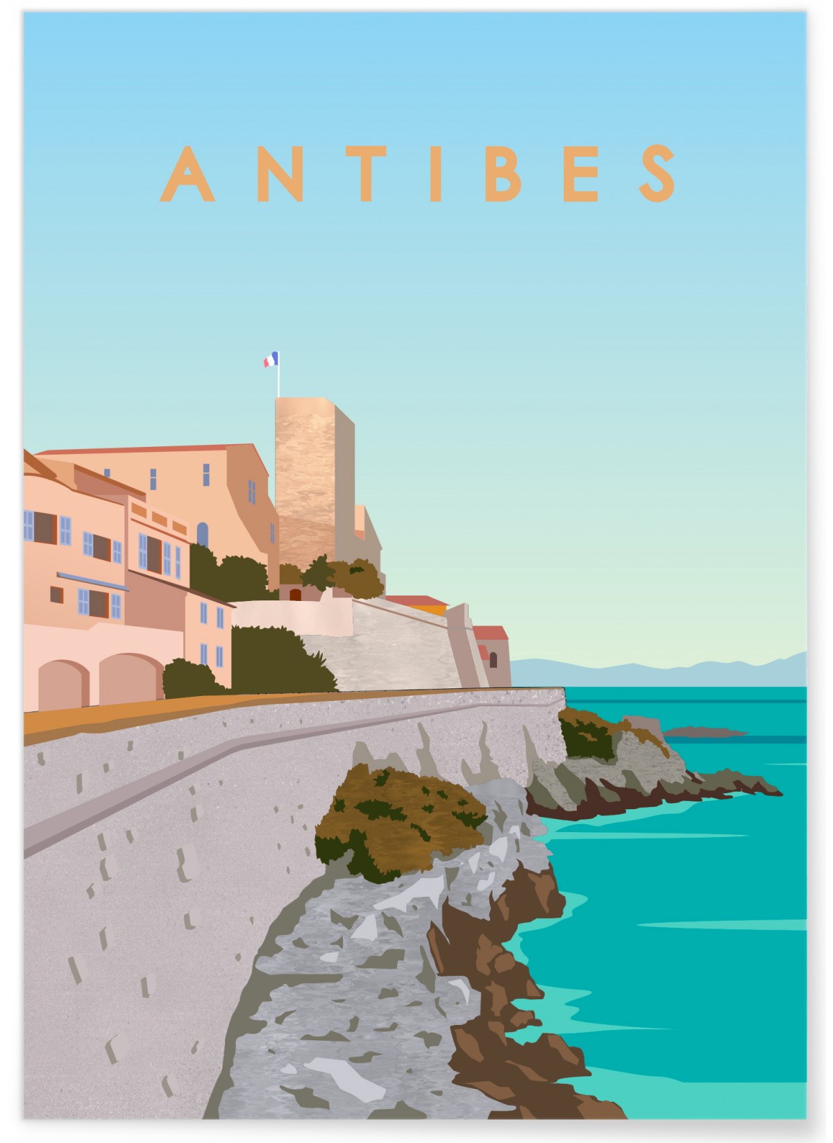 Affiche ville Antibes, L'AFFICHERIE