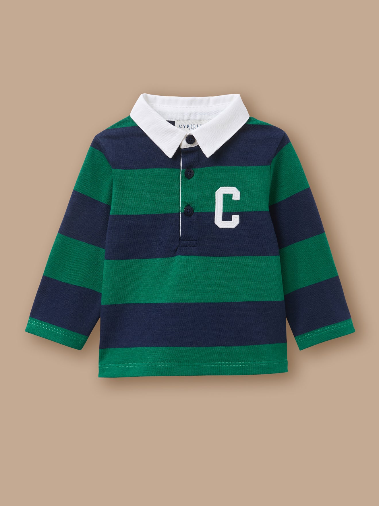 Polo rubgy - coton biologique, CYRILLUS